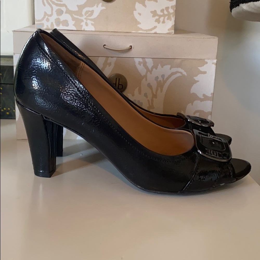Etienne Aigner Black Heels size 7